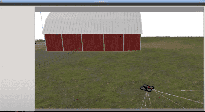 Quadcopter Drone simulation